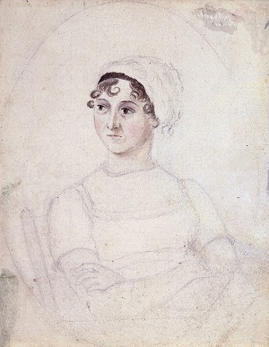 Portrait of Jane Austen, Cassandra Austen, c.1810. National Portrait Gallery, London.