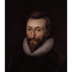 Image: Late seventeenth-century copy of John Donne (1616), by Isaac Oliver. National Portrait Gallery, London.